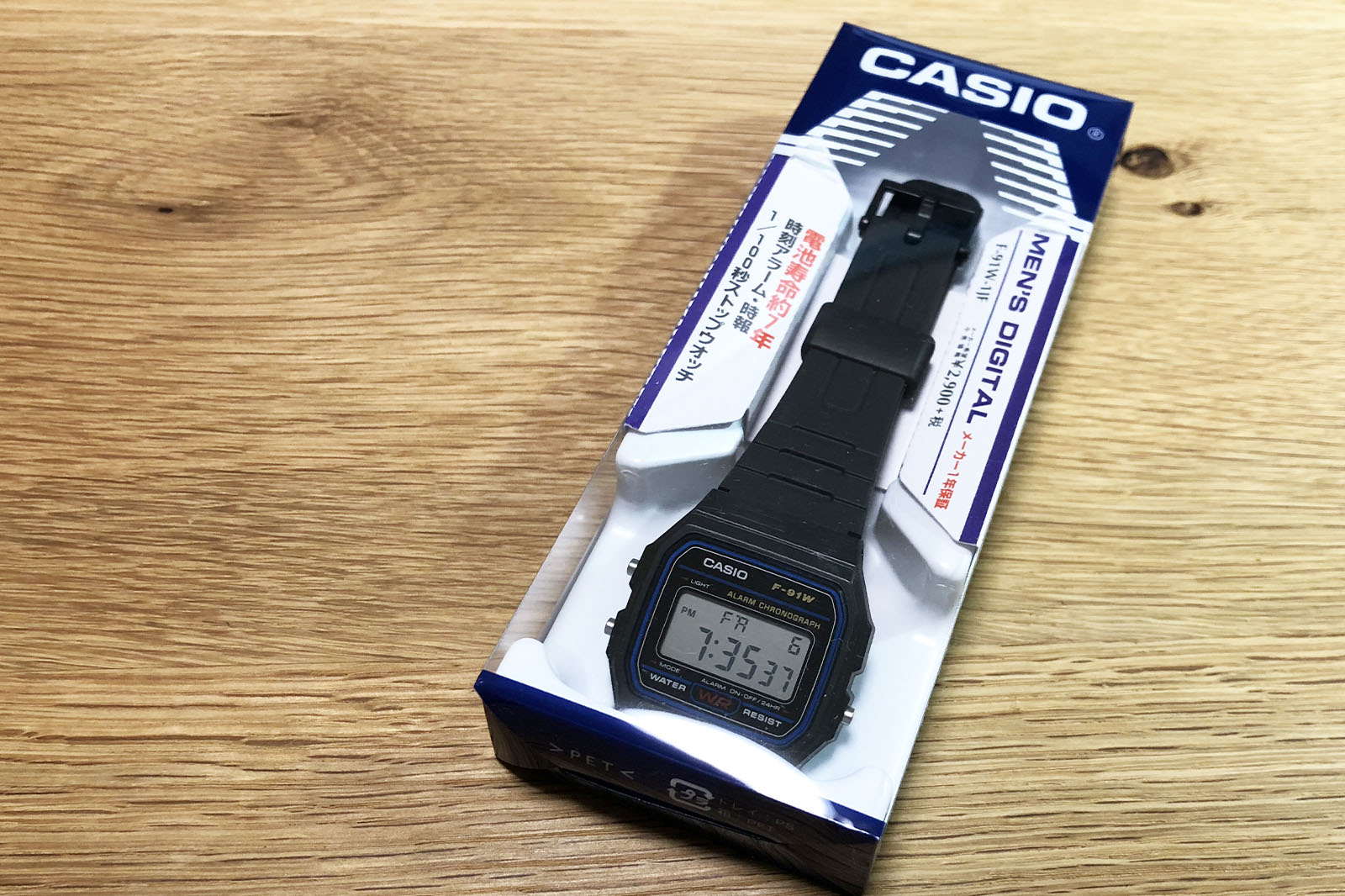 CASIO F-91W-1JF