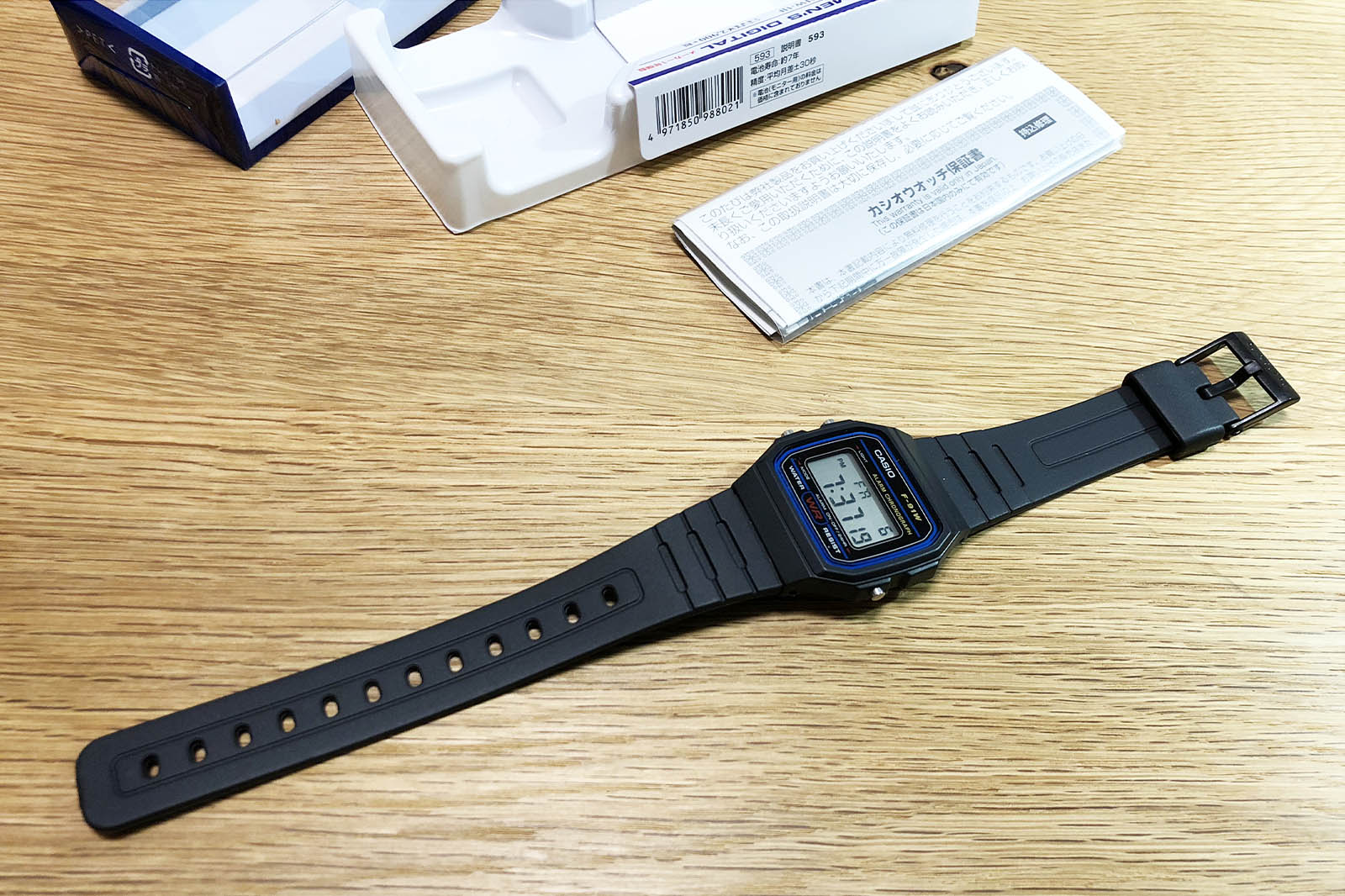 CASIO F-91W-1JF